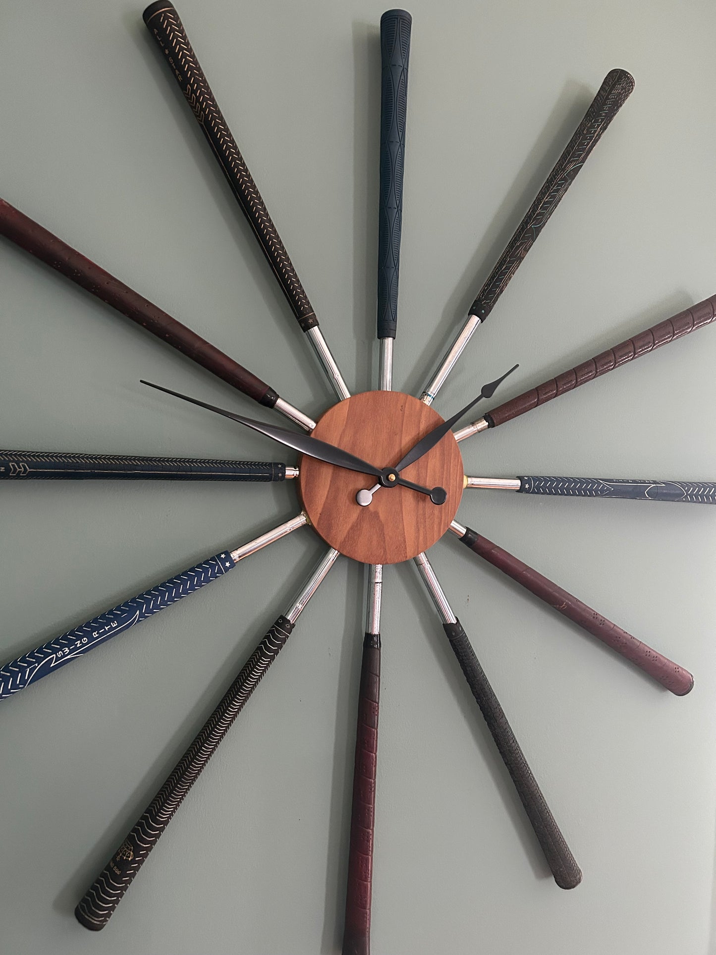 Golf Grip Wall Clock