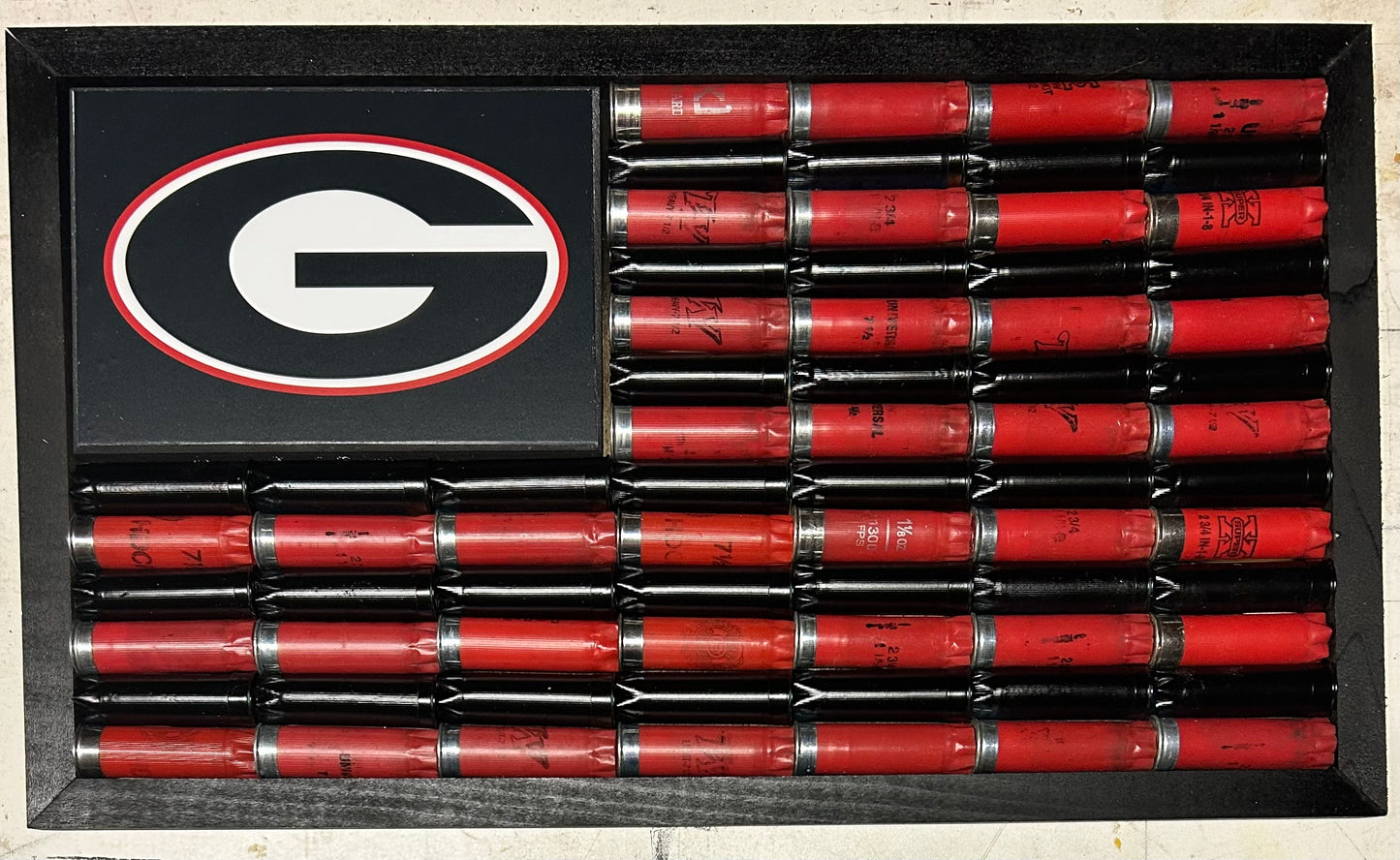 Georgia Shotgun Shell Flag