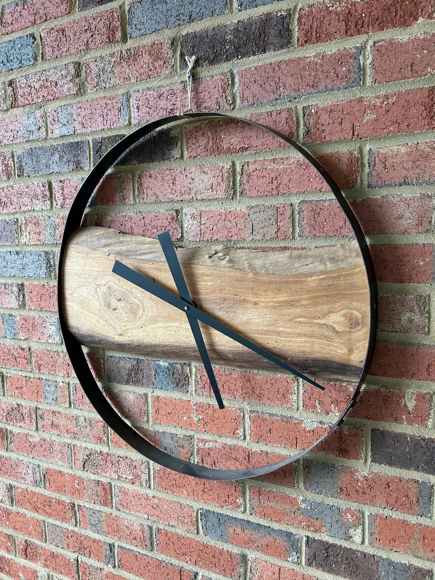 Bourbon Barrel Clock