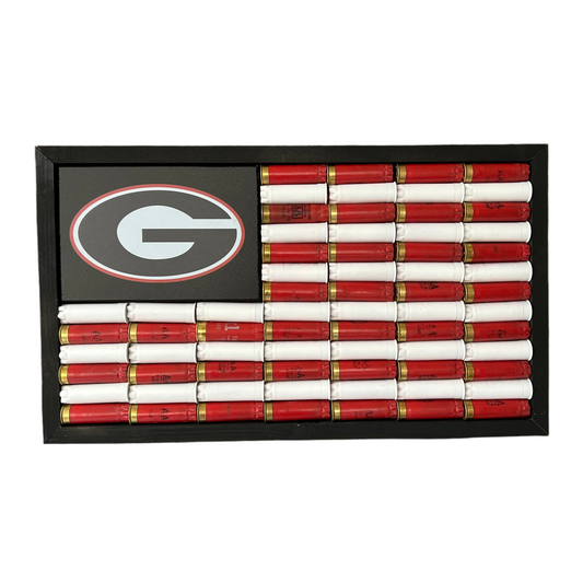 Georgia Shotgun Shell Flag