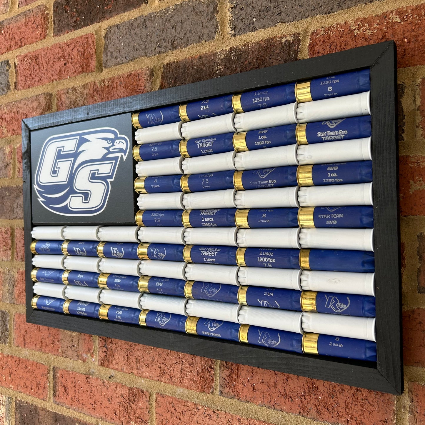 Georgia Southern Shotgun Shell Flag