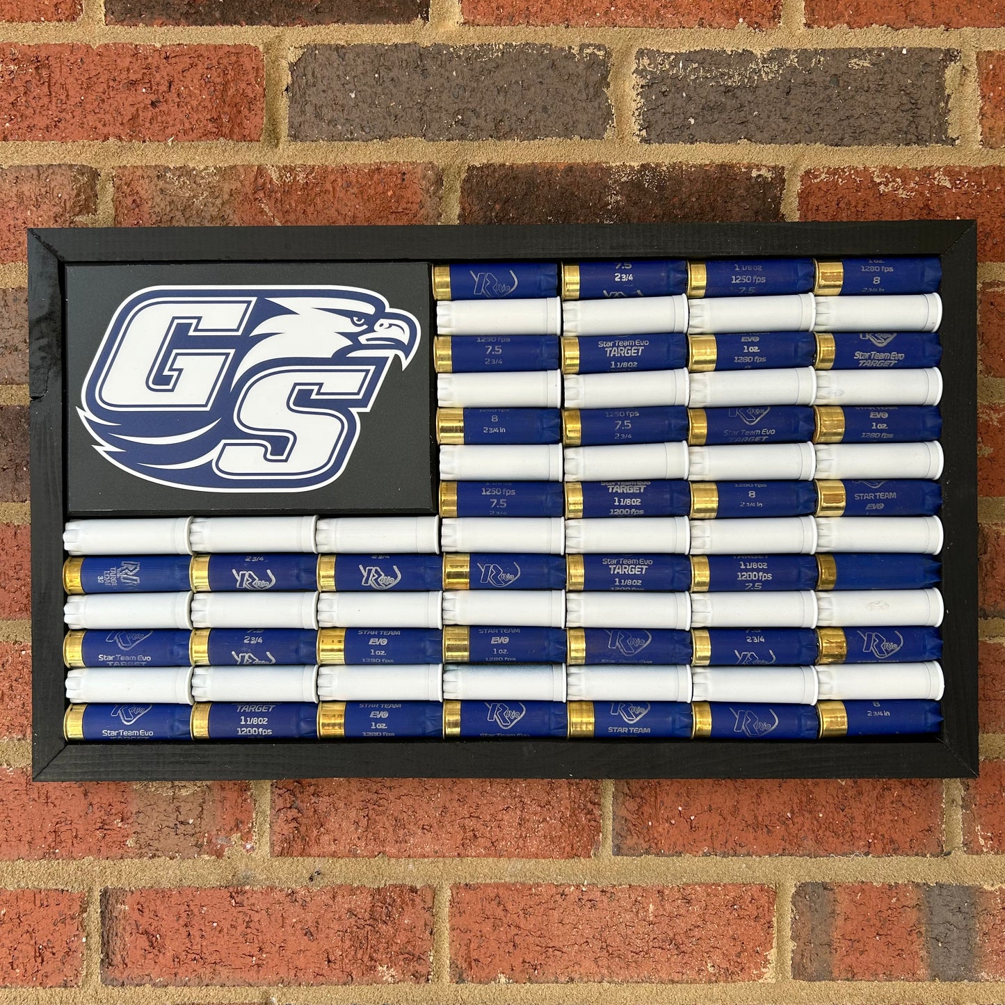 Georgia Southern Shotgun Shell Flag